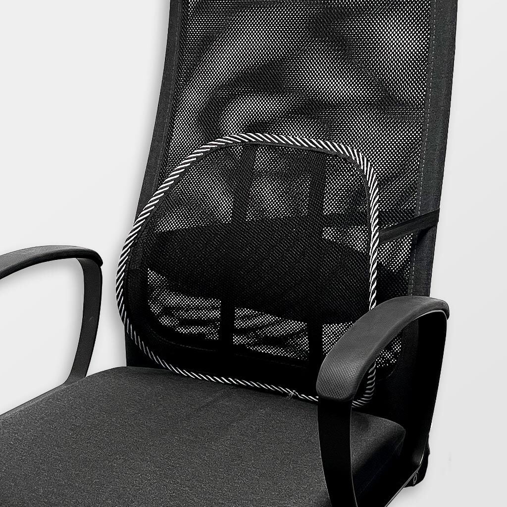 SHAPEVITAL Lordosenstütze Vital-Office - Ergonomische Rückenstütze für  Bürostühle und Autos - Mesh-Design Lendenkissen für aufrechte Körperhaltung